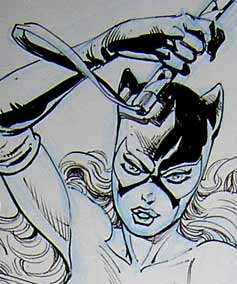 Catwoman- Megacon 2005. Art by Sergio Cariello.©DC